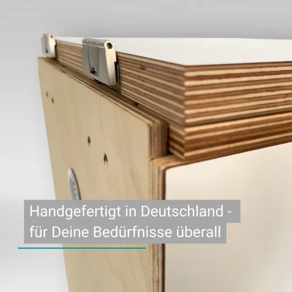 Trelino® Timber L Trenntoilette Korpus: Natur Einsatz: Weiß